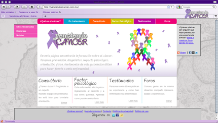 Persona Firefox Venciendo el cáncer